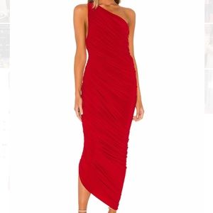 Norma Kamali Diana Gown- Red- Worn Once